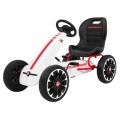 Gokart ABARTH na pedały Biały 1.jpg