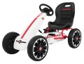 Gokart ABARTH na pedały Biały 5.jpg