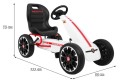 Gokart ABARTH na pedały Biały 6.jpg