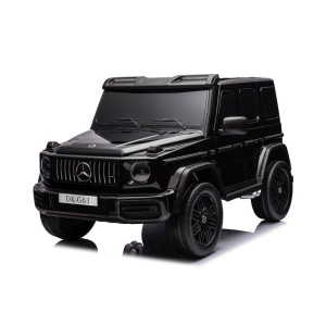 Auto na akumulator  Mercedes Benz G63 AMG GRAND XXL dla dzieci 2-osobowy 24v 4x200W Czarny Matowy