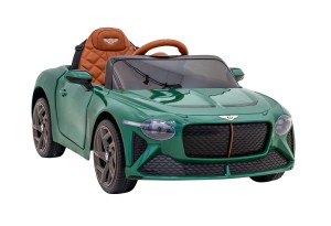 Autko Elektryczne Bentley Bacalar Zielony z pilotem na kołach EVA