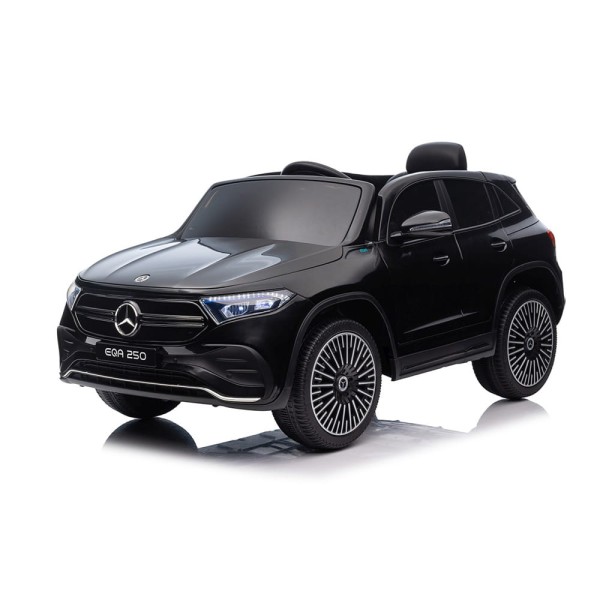 Mercedes EQA 250 dla dzieci Czarny - Moc 4x35W, Bluetooth, światła LED, pilot