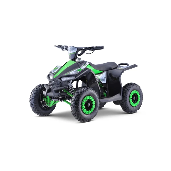 Quad Highper 3000 na akumulator dla dzieci  Zielony 35km/h + Silnik bezszczotkowy 1000W + Koła pompowane