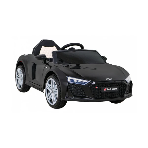 Auto na akumulator Audi R8 LIFT  + Pilot + Koła EVA + MP3 + LED Czarny