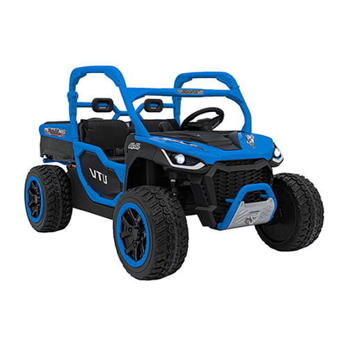 Dziecięcy Farmer Truck Super6000 pojazd na akumulator 4x4 Niebieski