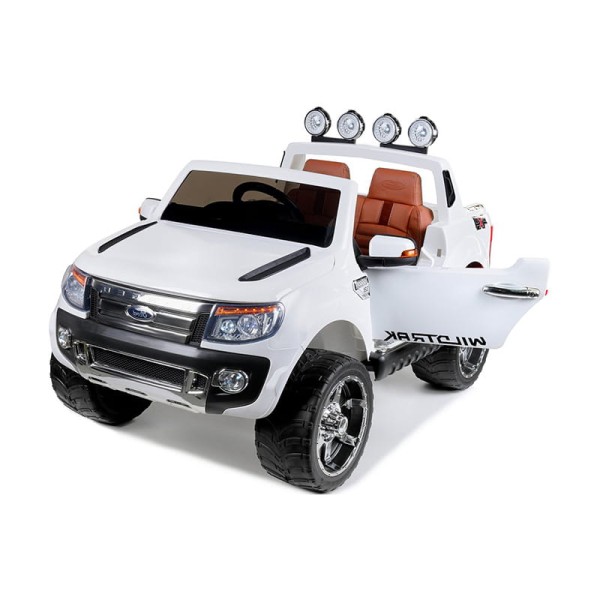 Jeep na akumulator dla dzieci Ford Ranger Biały 2x2