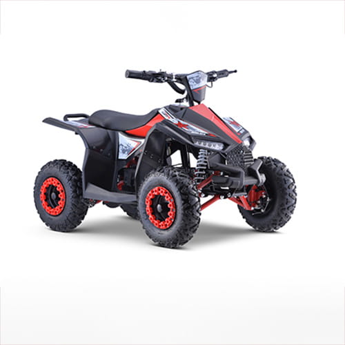 Quad Highper 3000 na akumulator dla dzieci  Czerwony 35km/h + Silnik bezszczotkowy 1000W + Koła pompowane