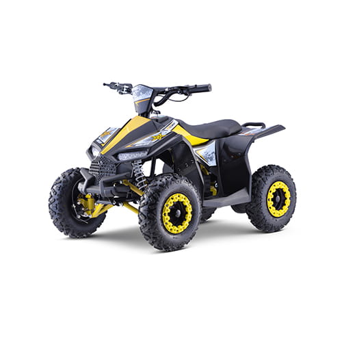 Quad Highper 3000 na akumulator dla dzieci  Żółty 35km/h + Silnik bezszczotkowy 1000W + Koła pompowane