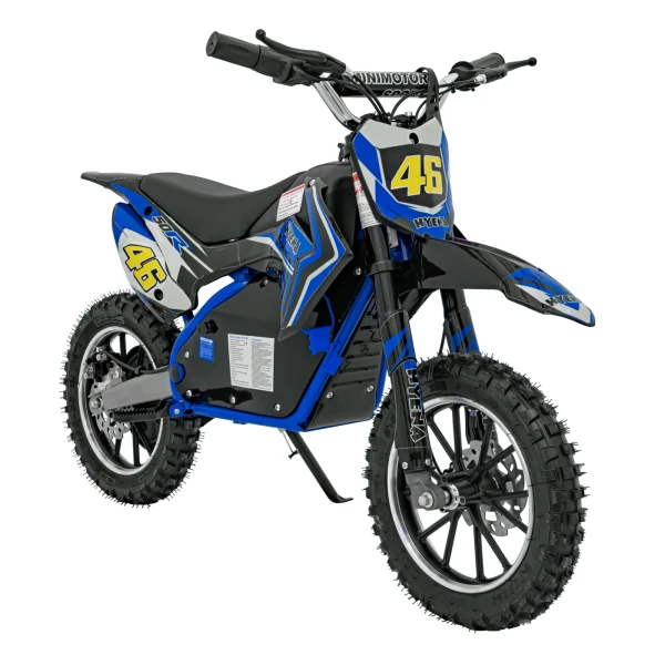 Elektryczny Motor RENEGADE 50R 500W Niebieski - Wysoka Wydajność i Bezpieczeństwo dla Dzieci