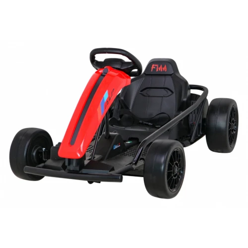 Gokart FX1 Drift Master Czerwony - Elektryczny Pojazd 24V z Funkcją Driftu i Kołami EVA