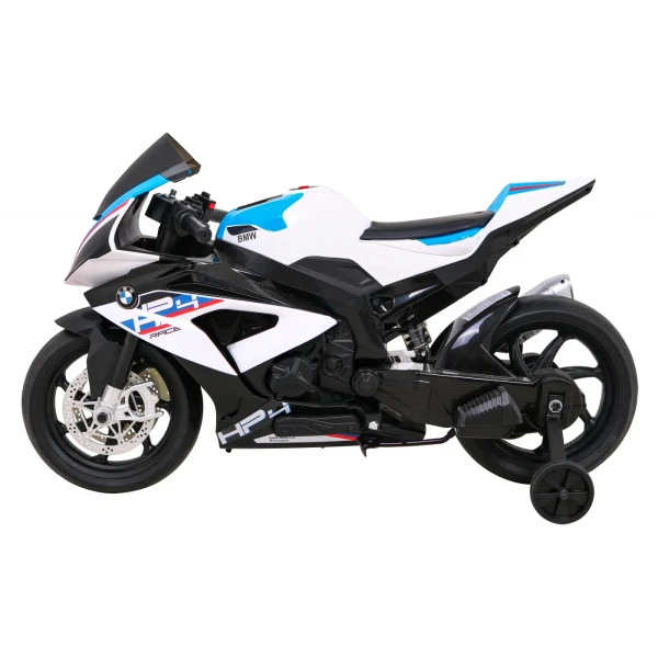 Motocykl Elektryczny BMW HP4 Biały - Sportowe Emocje dla Najmłodszych