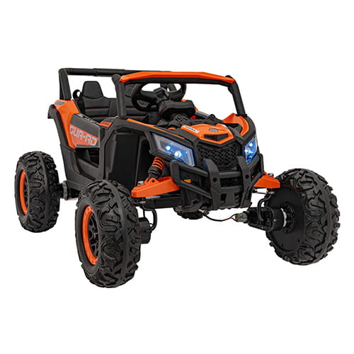 Pomarańczowe Elektryczne Buggy ATV Defend 4x4 - Idealny Terenowy Pojazd dla Dzieci